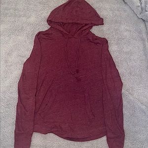 Maroon (form fitting) Hoodie, Aeropostale